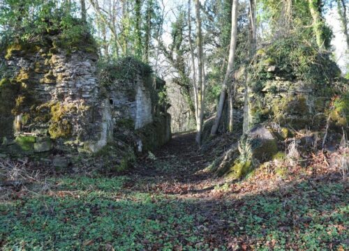 Llangibby Motte and Castle, Wales