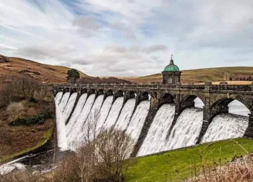 The beauty of Tops Reservoir, Wales